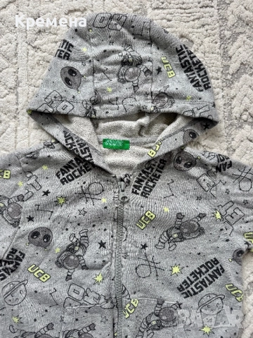Бебешки анцунг Benetton, снимка 3 - Комплекти за бебе - 52208547