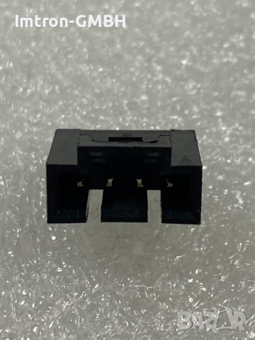 Конектор Connector  	 CI3304P1V10  CONN HEADER VERT 4POS  Стъпка - Чифтосване 0,100" (2,54 мм), снимка 3 - Друга електроника - 43939157
