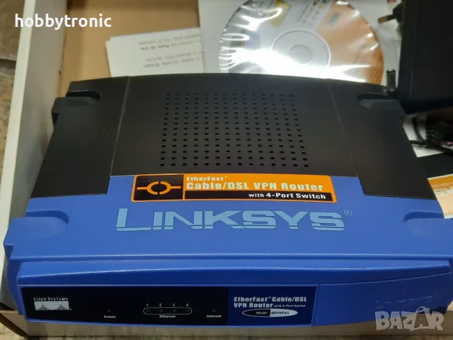 Linksys BEFVP41 VPN рутер, снимка 3 - Рутери - 48079936