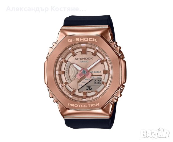 Дамски часовник Casio G-Shock GM-S2100PG-1A4ER, снимка 1 - Дамски - 43391482