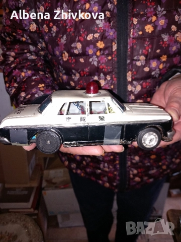 Японска метална играчка от 60те години на м.в, снимка 3 - Колекции - 51932719