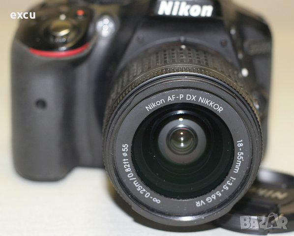 Фотоапарат Nikon D5300 с обектив Nikkor AF-P 18-55 VR, снимка 5 - Фотоапарати - 40450300