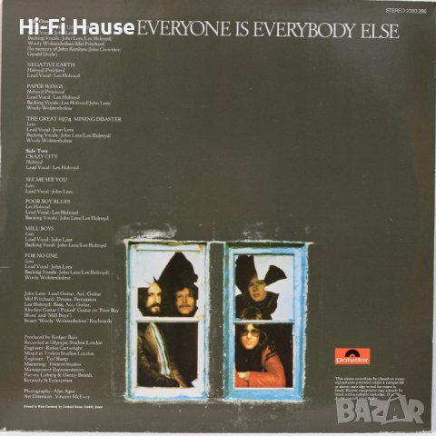 Barclay James Harvest-Everyone is everybody else-Грамофонна плоча -LP 12”, снимка 2 - Грамофонни плочи - 39636125