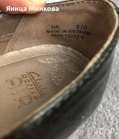 Дамски обувки Clarks, естествена кожа, снимка 9 - Дамски ежедневни обувки - 51219674