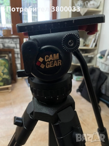 Професионален статив за камера, снимка 6 - Чанти, стативи, аксесоари - 52593827
