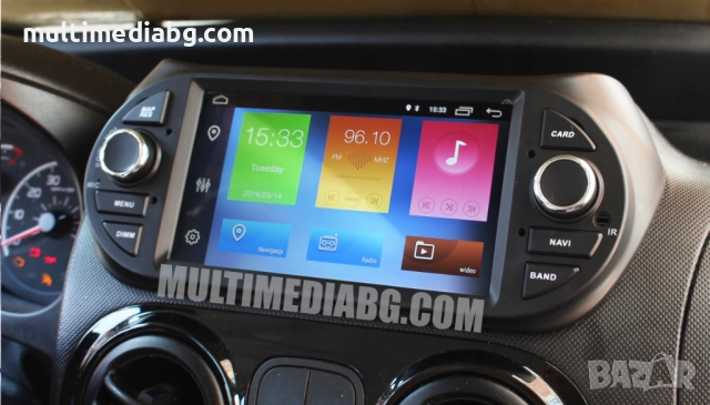 Fiat Fiorino-Qubo 2008 - 2017 Мултимедия Навигация Android, снимка 3 - Аксесоари и консумативи - 51982922