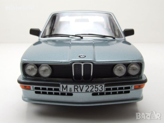 BMW M535i E12 1980 - мащаб 1:18 на Norev моделът е нов в кутия, снимка 6 - Колекции - 43115755