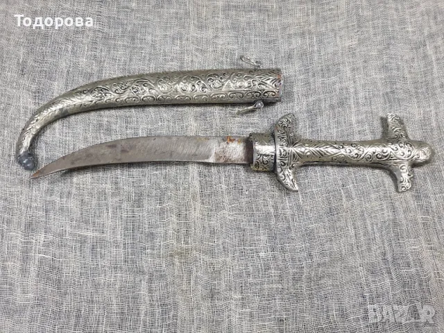 Оригинална ритуална кама,кинжал,кумая, снимка 6 - Антикварни и старинни предмети - 49418153