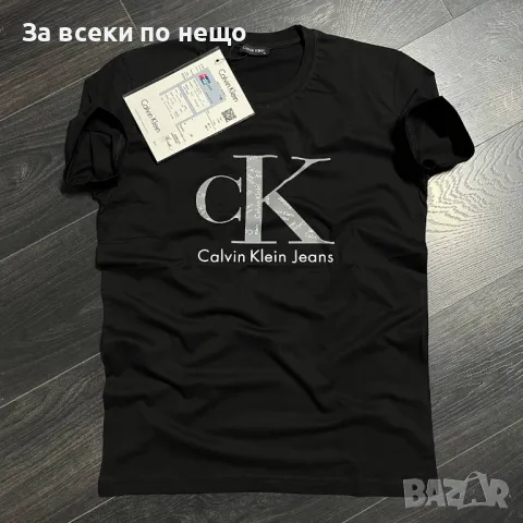 Calvin Klein Дамска тениска👚👕Мъжка блуза с къс ръкав Келвин Клайн Код A373, снимка 3 - Тениски - 48468219