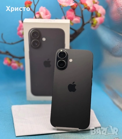 ГАРАНЦИОНЕН!!! Apple iPhone 16, 128GB, 5G, Black, снимка 4 - Apple iPhone - 53183443