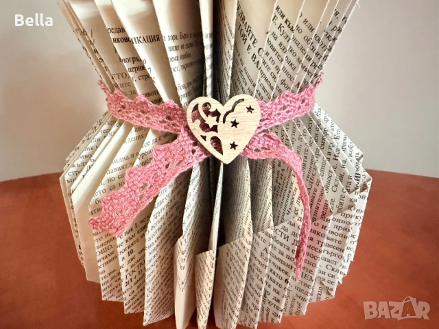 ваза с цветя, хартиено изкуство, снимка 11 - Вази - 52443232