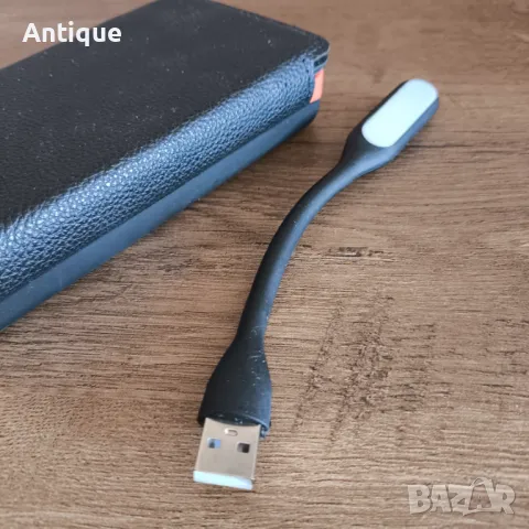 Преносима гъвкава LED лампа с USB захранване, снимка 4 - Лед осветление - 49316314