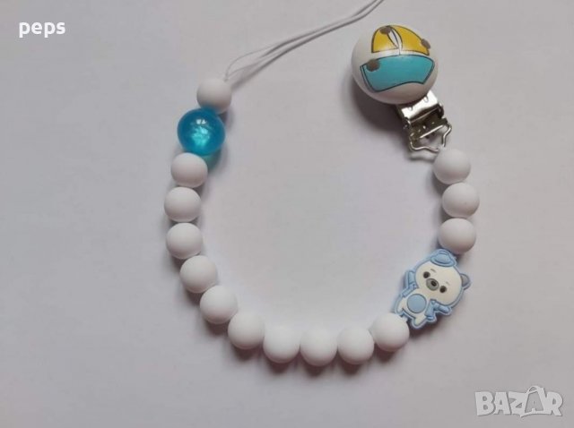 Клипс за биберон, снимка 7 - Прибори, съдове, шишета и биберони - 39647528