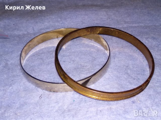 ДВЕ КЛАСИЧЕСКИ ВИНТИДЖ АРТ СТИЛ ГРИВНИ НЕРЪЖДАЕМА СТОМАНА 37989, снимка 7 - Гривни - 40831291