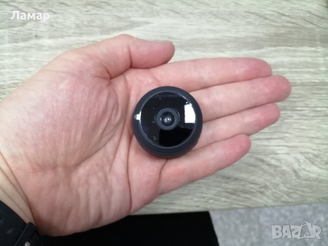 Мини WIFI IP охранителна шпионска камера FULL HD 1080p нощно виждане, снимка 10 - IP камери - 28884769
