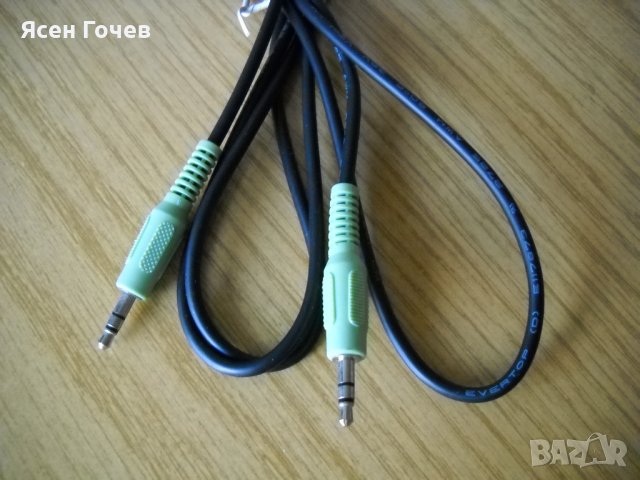 Продавам нов стерео аудио кабел: жак – жак = 3,5 мм , снимка 6 - Други - 36586894
