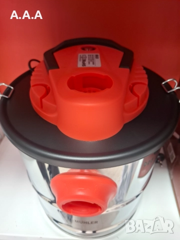 Прахосмукачка за едри отпадъци Muhler  15 L, на колела, снимка 3 - Прахосмукачки - 52942908