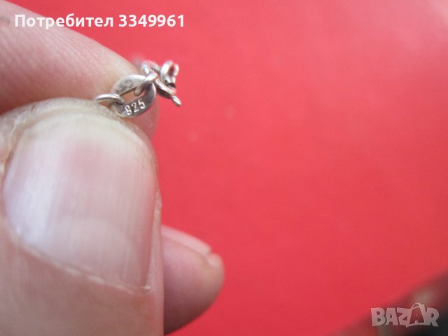 Сребърно колие верижка 925 проба 2, снимка 4 - Колиета, медальони, синджири - 36700542