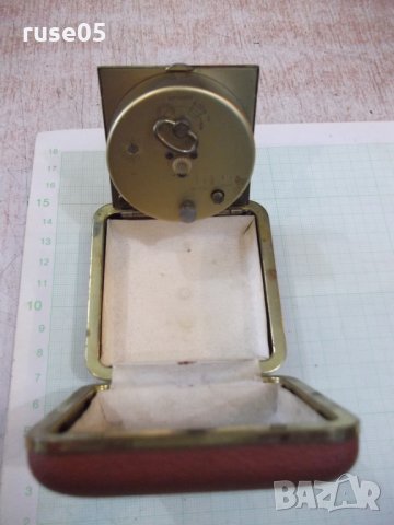 Часовник будилник "JMS" механичен работещ, снимка 4 - Други - 33108612