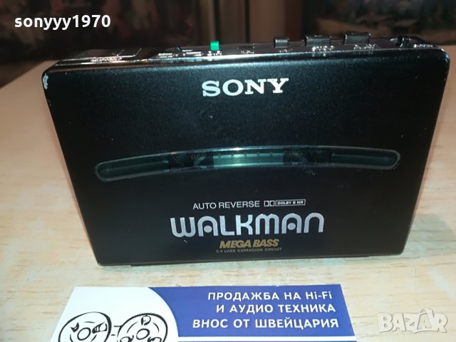 sony wm-190 walkman-made in japan-mettal