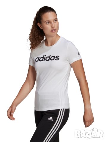 ADIDAS SPORTSWEAR Тениска LOUNGEWEAR Essentials Slim L ogo GL0768
