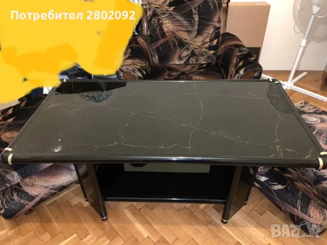 Продавам комплект мебели: маса, фотьойл и 2 табуретки – 159.99 лв, снимка 6 - Други - 50261364