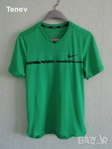 Nike Challenger Tennis Green оригинална нова тенис тениска фланелка Court Zonal Cooling