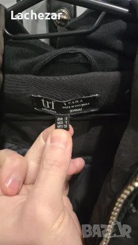 Мъжко зимно яке на Зара Men S, снимка 4 - Якета - 49396823