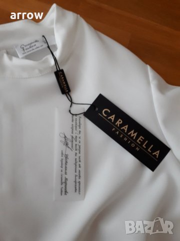 Нежна блуза от Caramella Fashion, снимка 5 - Блузи с дълъг ръкав и пуловери - 26684726