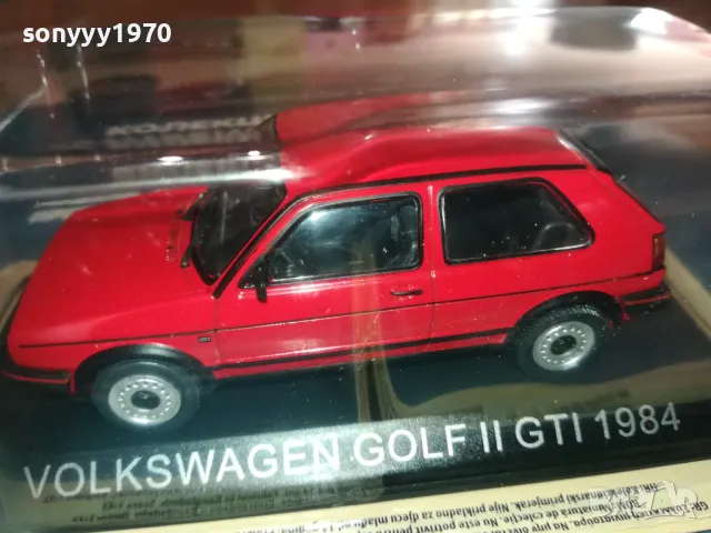VW GOLF 2 1/43 МЕТАЛНА КОЛА ЗА КОЛЕКЦИЯ 2510241821, снимка 5 - Колекции - 47719514