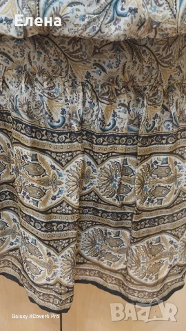 Рокля ZARA.100% коприна. размер L. , снимка 4 - Рокли - 50897903
