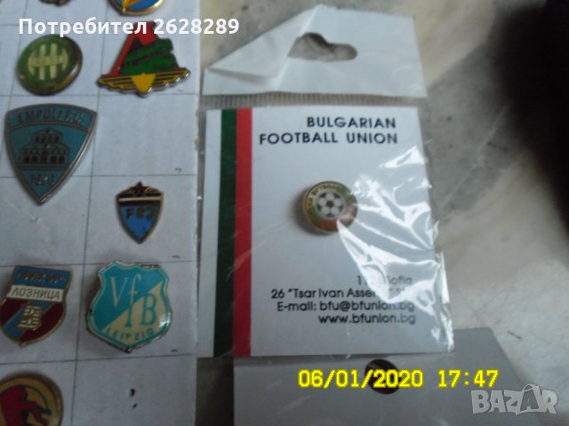 футболни значки, снимка 6 - Футбол - 28397339