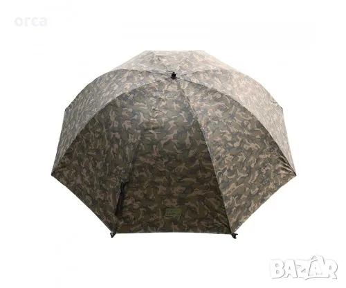 Чадър Fox 60" Fox Camo Brolly, снимка 4 - Такъми - 49235856