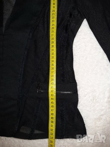 Елегантна блуза от прозрачна материя р-р S, снимка 11 - Сака - 28945662