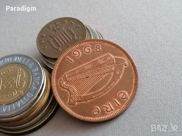 Монета - ЕЙРЕ - 1 пени | 1969г., снимка 2 - Нумизматика и бонистика - 40226827