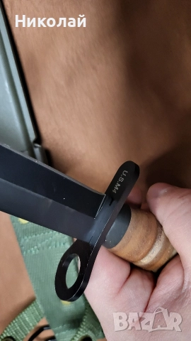 Щик, нож САЩ, Америка М4 за М1 карабина, снимка 5 - Антикварни и старинни предмети - 52998210