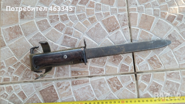 Щик, нож, байонет, снимка 3 - Антикварни и старинни предмети - 53262531