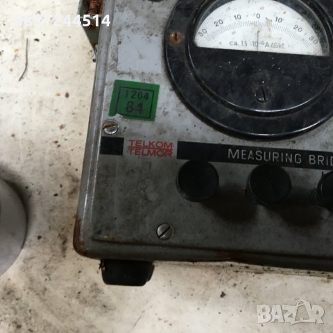 Измервателен уред соц ел ретро, снимка 7 - Други инструменти - 28575731