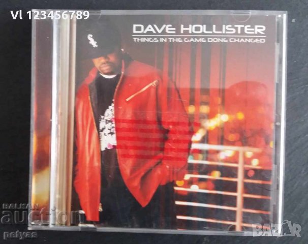СД -DAVE HOLLISTER THINGS IN THE GAME DONE CHANOBO, снимка 1 - CD дискове - 27697214