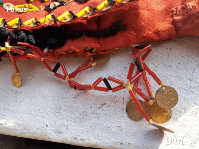 Стар накит за глава носия, снимка 4 - Антикварни и старинни предмети - 53333356