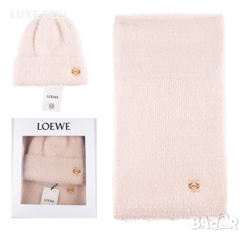 Дамски Шал + Шапка ⚜️ Loewe , снимка 2 - Шапки - 53091426