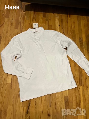 Мъжка бяла блуза Celio XL XXL , снимка 1 - Блузи - 43039544