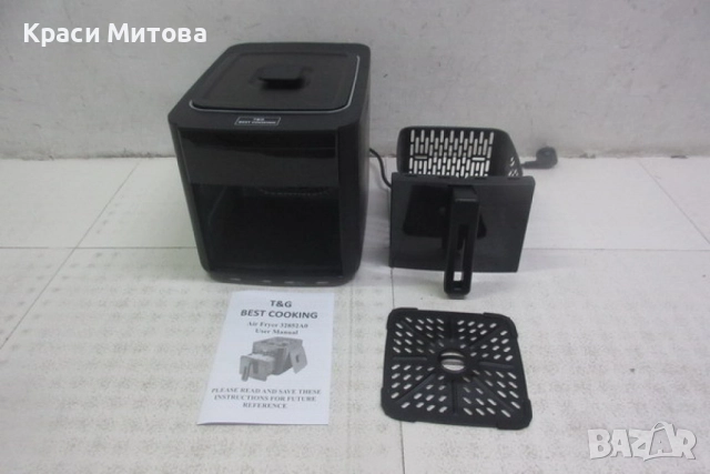 Air Fryer 32852A  Две в 1/  4.3L + top grill - 1500W (NEW), снимка 4 - Други - 52044794