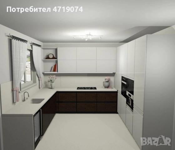 Предлагам 3D визуализация на мебели по ваш размер и модел, снимка 2 - Други услуги - 53223255