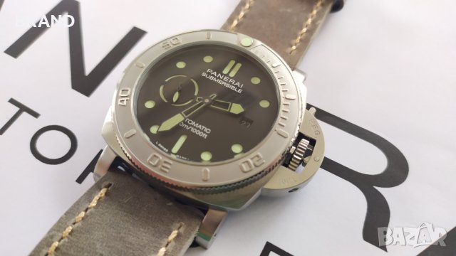 PANERAI Submersible MIKE HORN edition - 47MM механичен клас 5A+, снимка 3 - Мъжки - 27756122