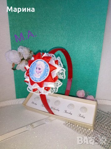 Аксесоар за деца с ЕЛЗА !, снимка 7 - Шноли, диадеми, ленти - 28632317