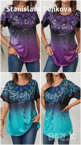 Нова блуза L, налична в 2 цвята, снимка 1 - Тениски - 37274812