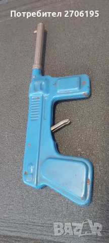 Стара метална играчка автомат СССР, снимка 2 - Антикварни и старинни предмети - 50035423