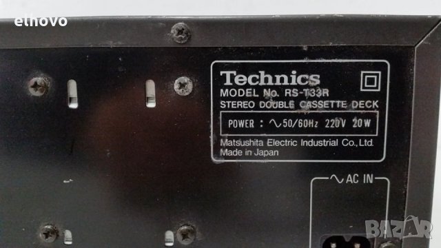 Дек Technics RS-T33R, снимка 3 - Декове - 28162649