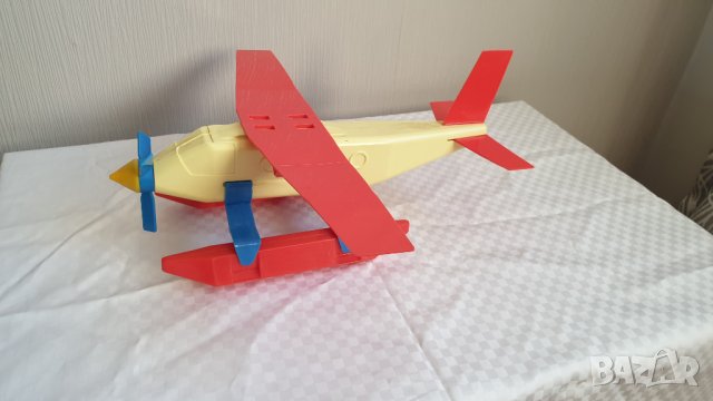 Детски пластмасов соц.самолет за сглобяване с трансформация, снимка 4 - Колекции - 43078446